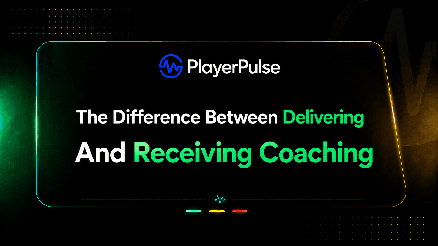 The Difference Between Delivering and Receiving Coaching